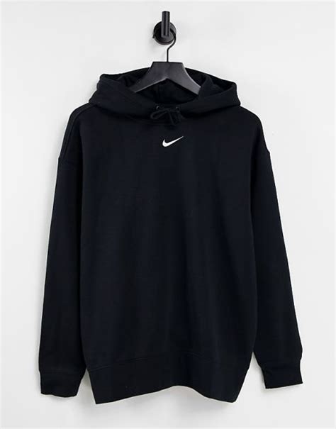 nike oversized mini swoosh hoodie.